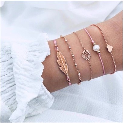 SET PULSERA BISUTERIA