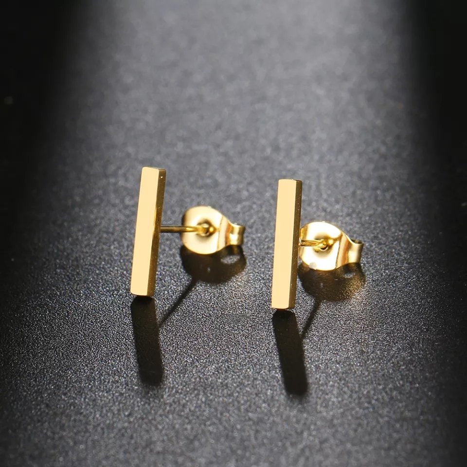 ARETES PALITO GOLD DOT